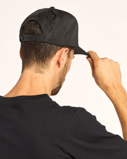 Gorra Rusty Anchor Man Trucker Negra 2