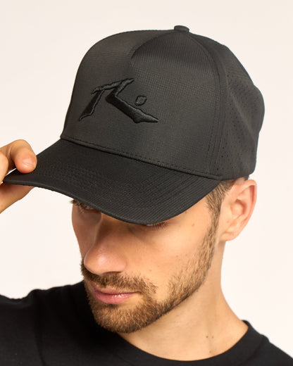 Gorra Rusty Anchor Man Trucker Negra 2