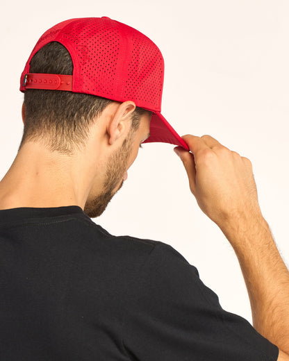 Gorra Rusty Anchor Man Cap Red
