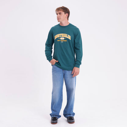 Remera Ml Rusty Uwa Ls Tee Green Bug