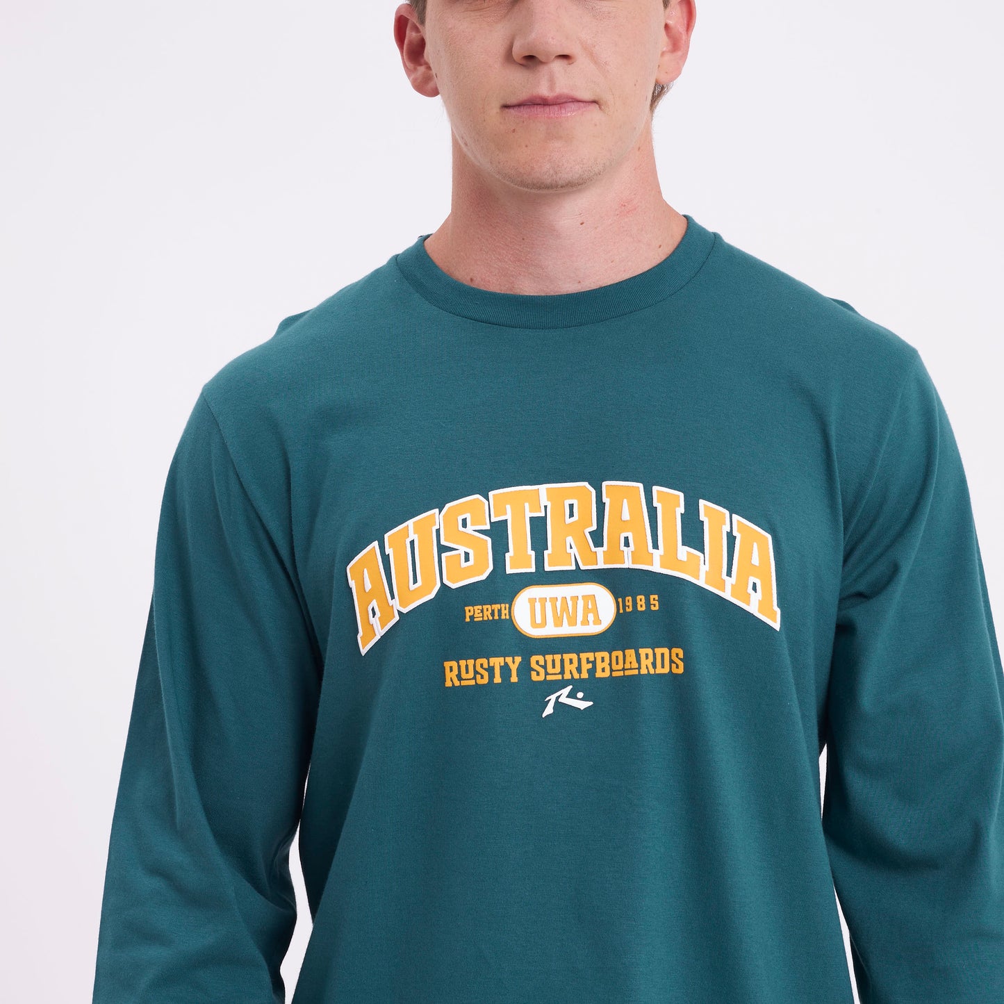 Remera Ml Rusty Uwa Ls Tee Green Bug