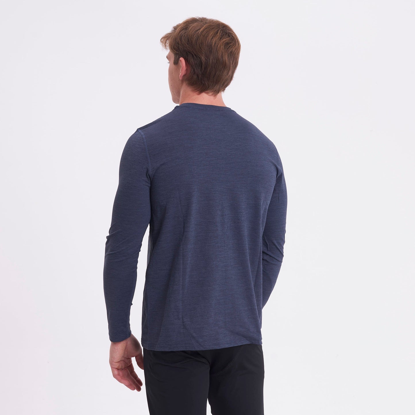 Remera Ml Rusty Booser Baselayer Ls Tee Black Marle