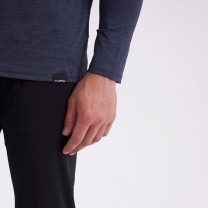 Remera Ml Rusty Booser Baselayer Ls Tee Black Marle