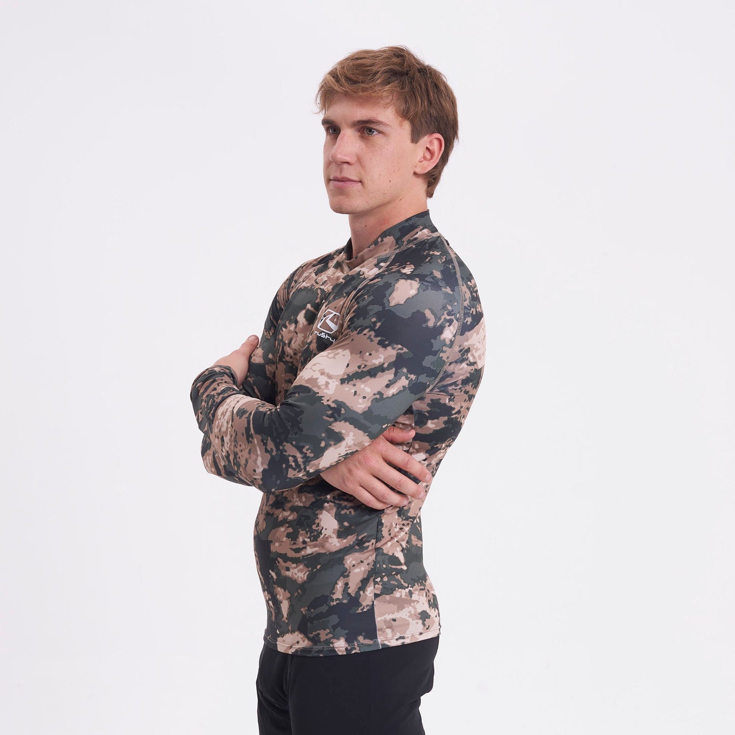Remera Ml Rusty Pepper Ls Tee Thermal Camo