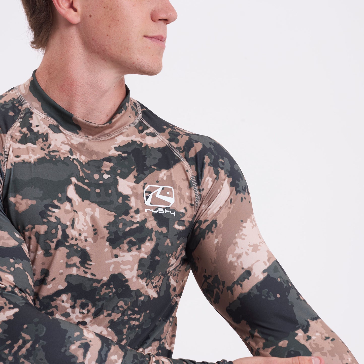 Remera Ml Rusty Pepper Ls Tee Thermal Camo