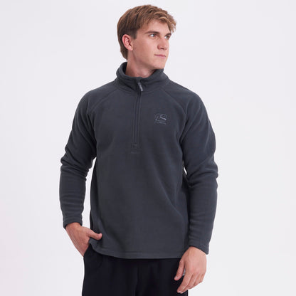 Polar Rusty Gravity Half Zip Micropolar Grey