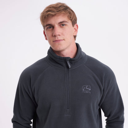 Polar Rusty Gravity Half Zip Micropolar Grey
