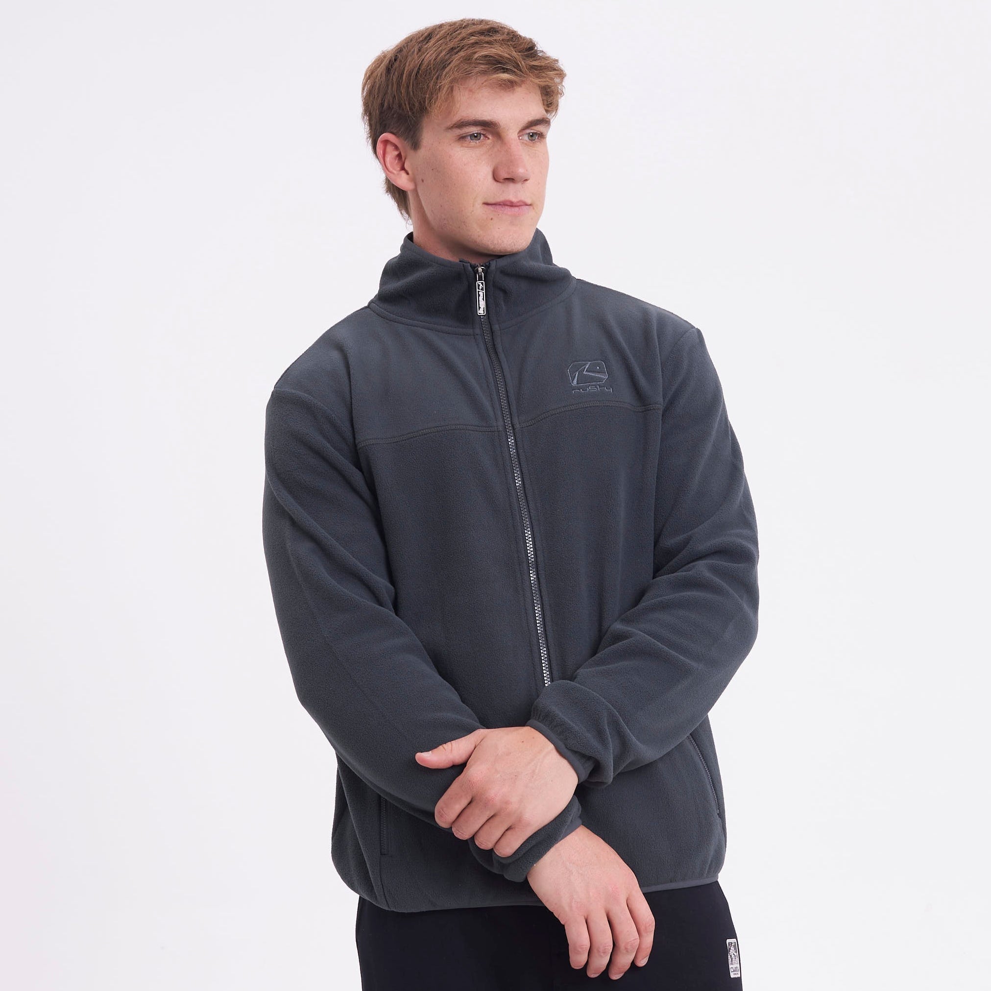 Polar Rusty Gravity Full Zip Micropolar Grey