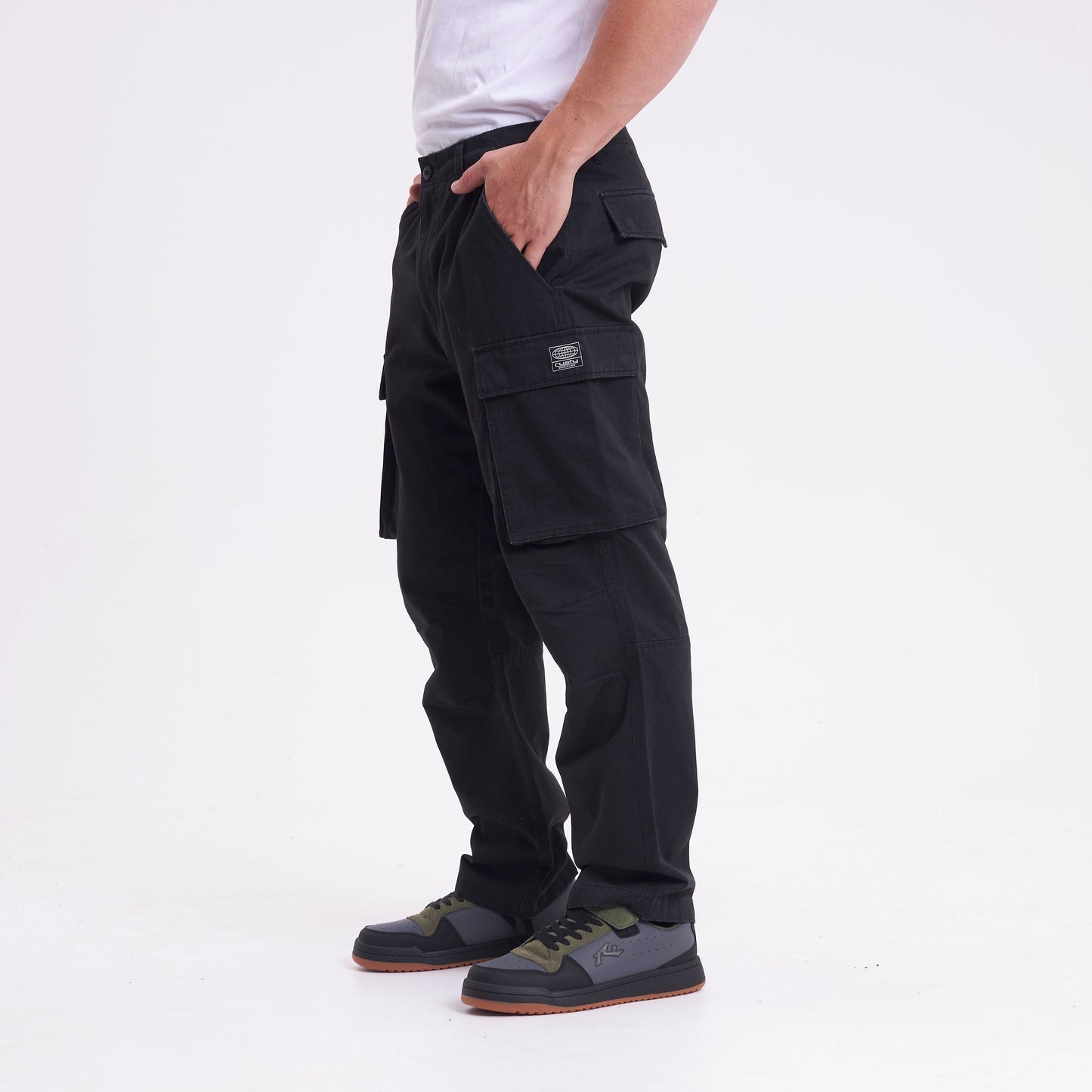 Pantalon Rusty Jonestown Twill Cargo Pant Big Black