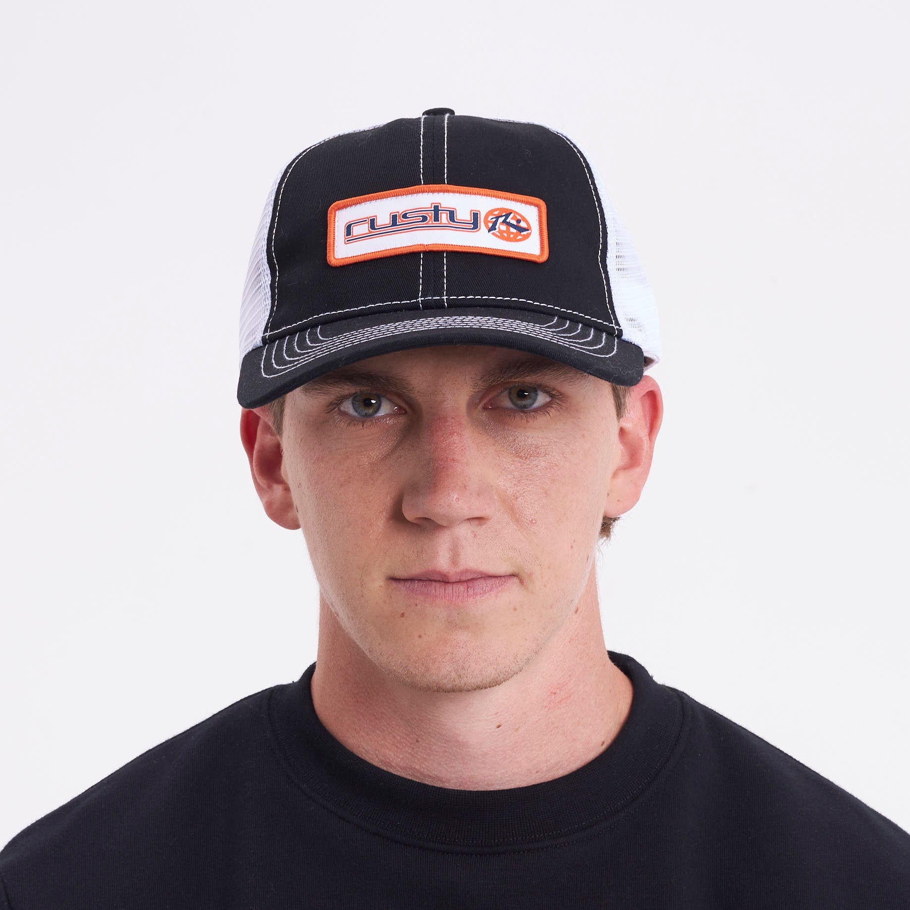 Gorra Rusty Hideaway Trucker Cap Black