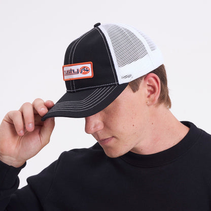 Gorra Rusty Hideaway Trucker Cap Black