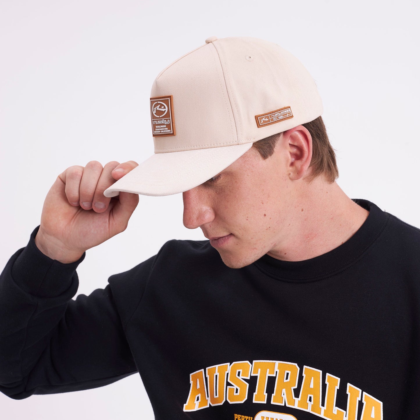 Gorra Rusty Facelift Cap White Pepper