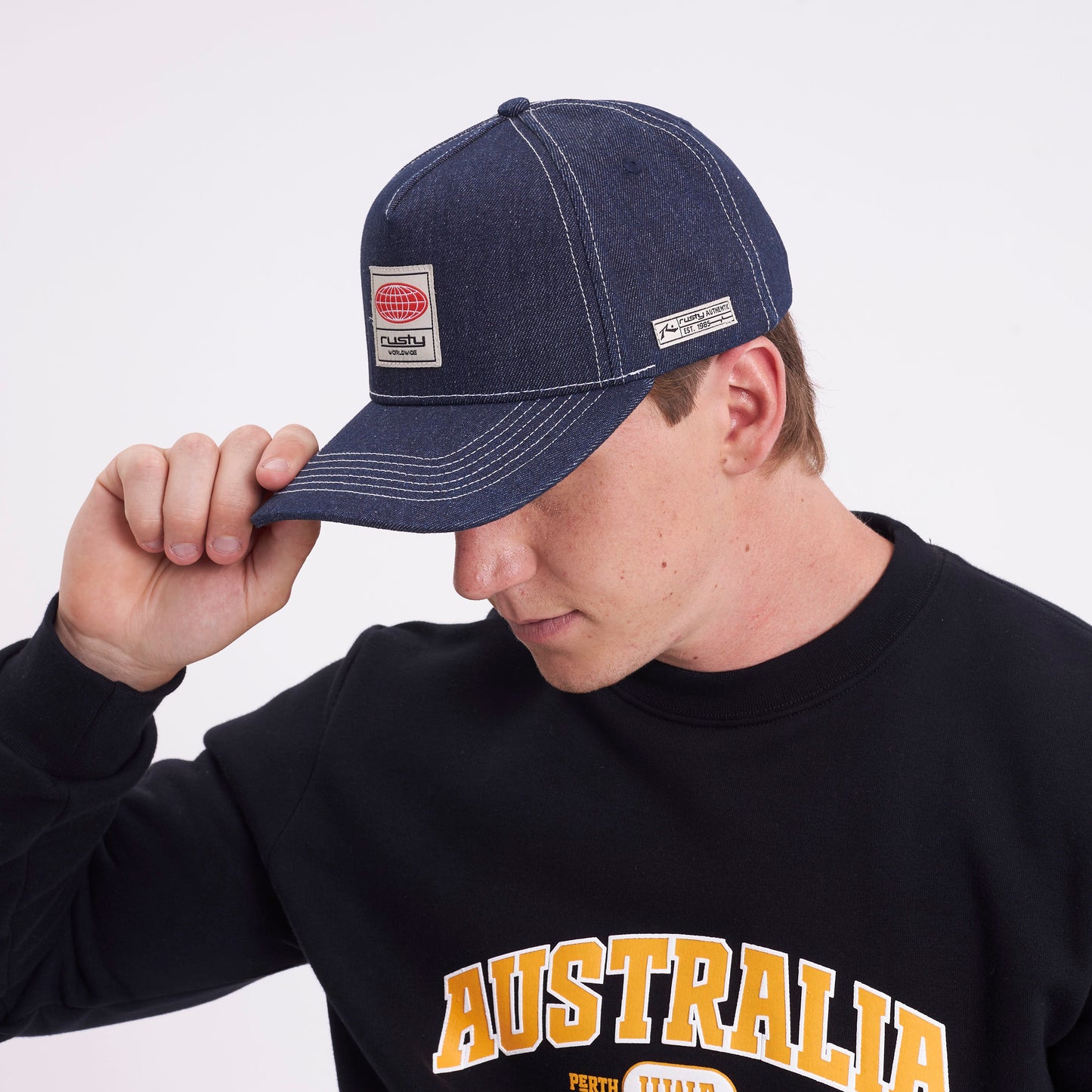 Gorra Rusty Habits Cap Dark Blue