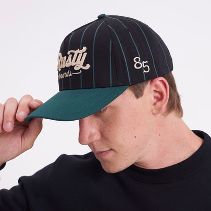 Gorra Rusty Roarset Cap Black/Green