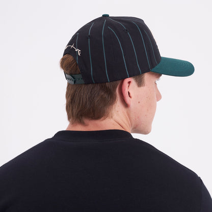 Gorra Rusty Roarset Cap Black/Green