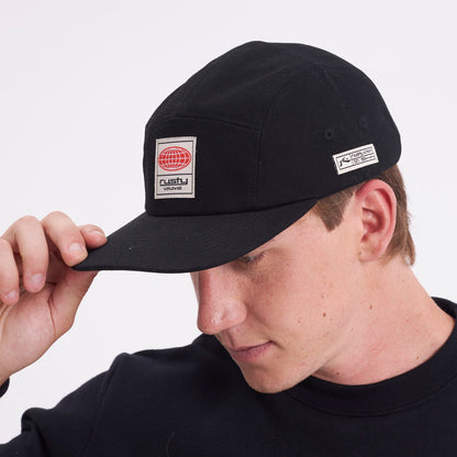 Gorra Rusty Jealous Five Panels Cap Black
