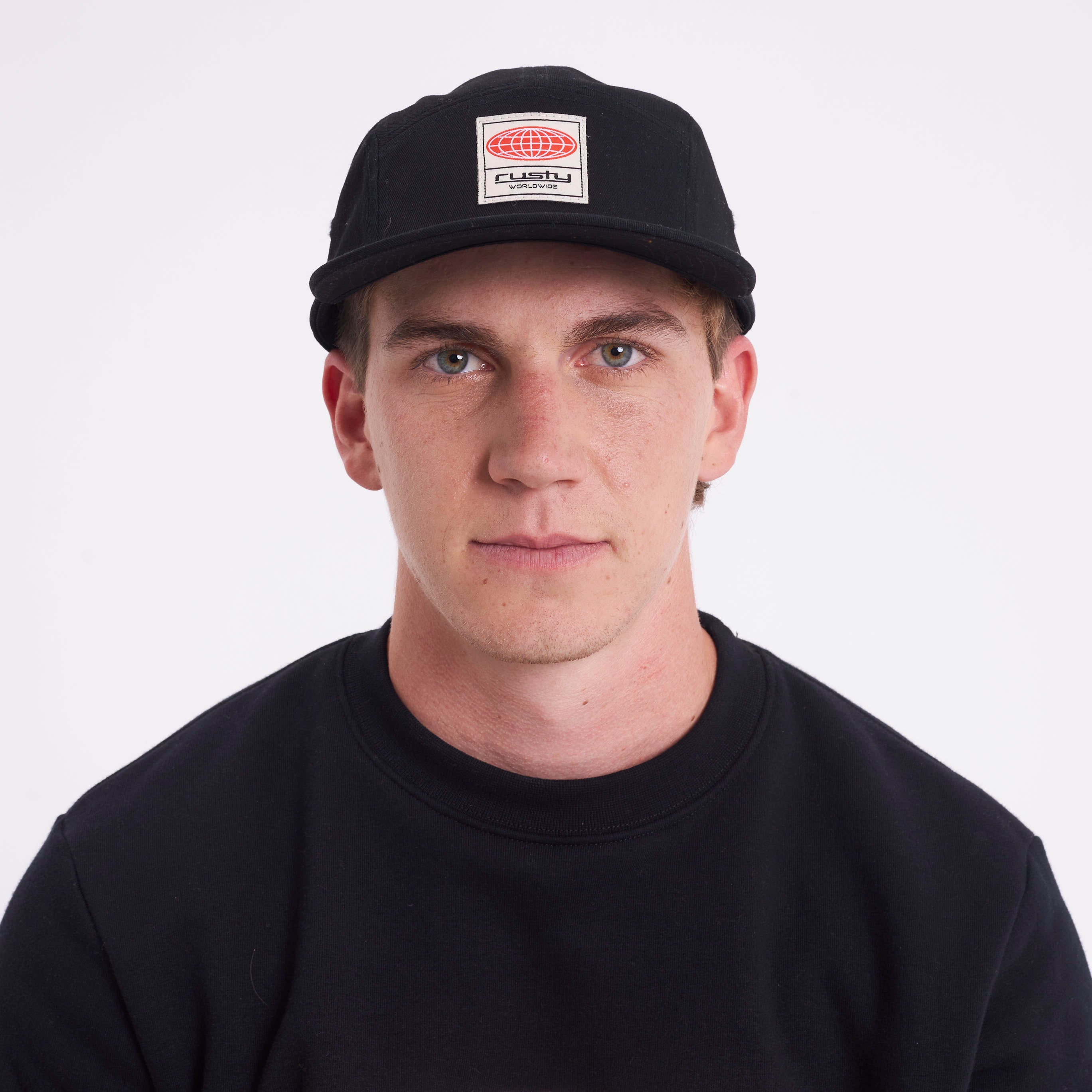 Gorra Rusty Jealous Five Panels Cap Black