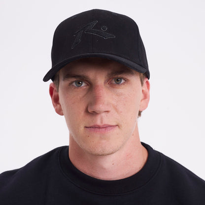 Gorra Rusty New Competition Flexfit Cap Black