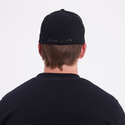 Gorra Rusty New Competition Flexfit Cap Black