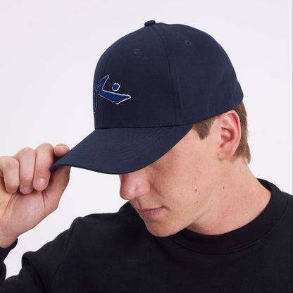 Gorra Rusty New Competition Flexfit Cap Navy Blue