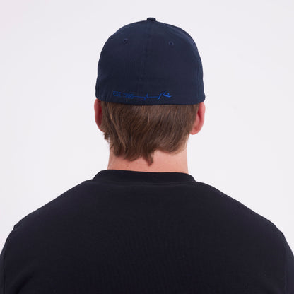 Gorra Rusty New Competition Flexfit Cap Navy Blue