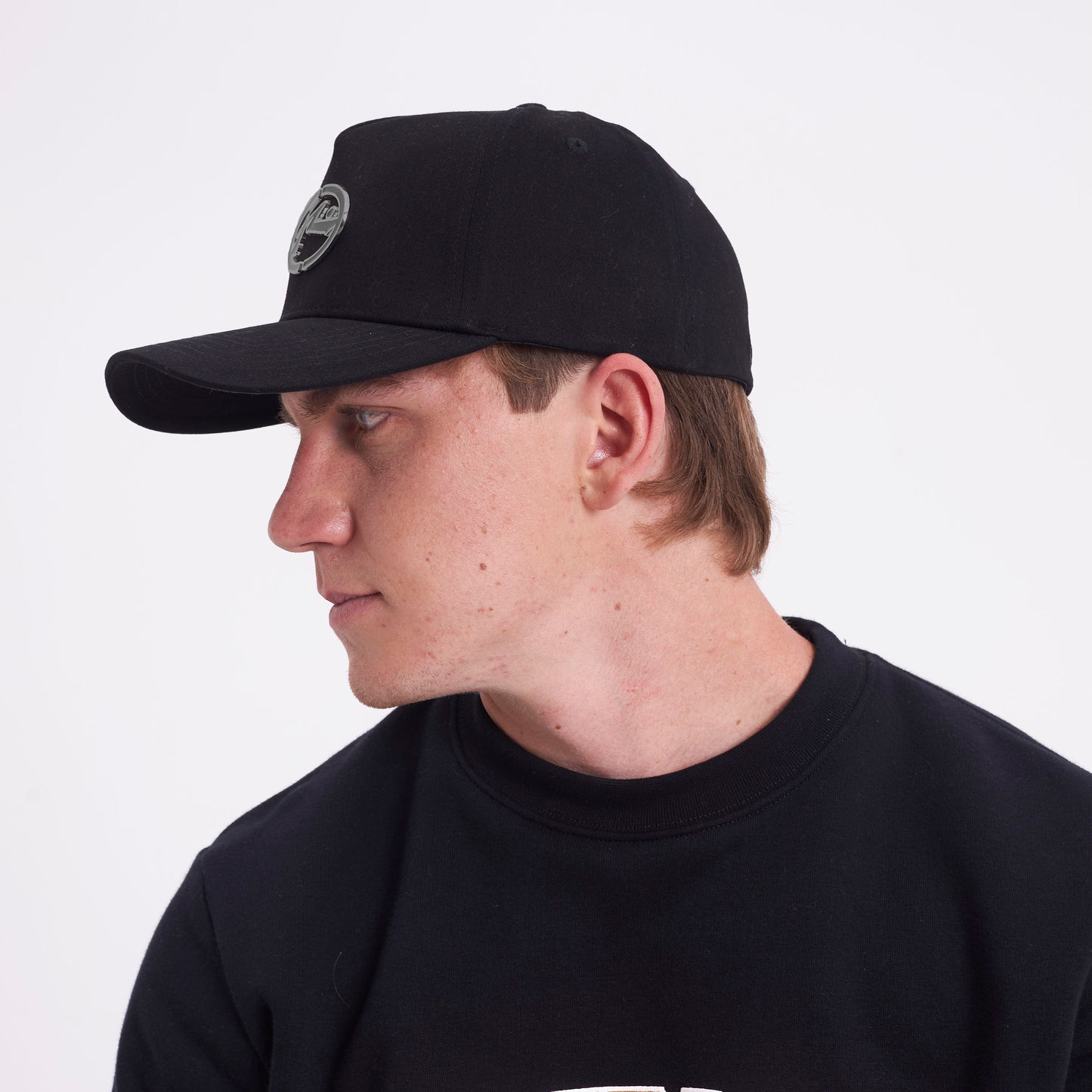 Gorra Rusty New Metal Flexfit Cap Black