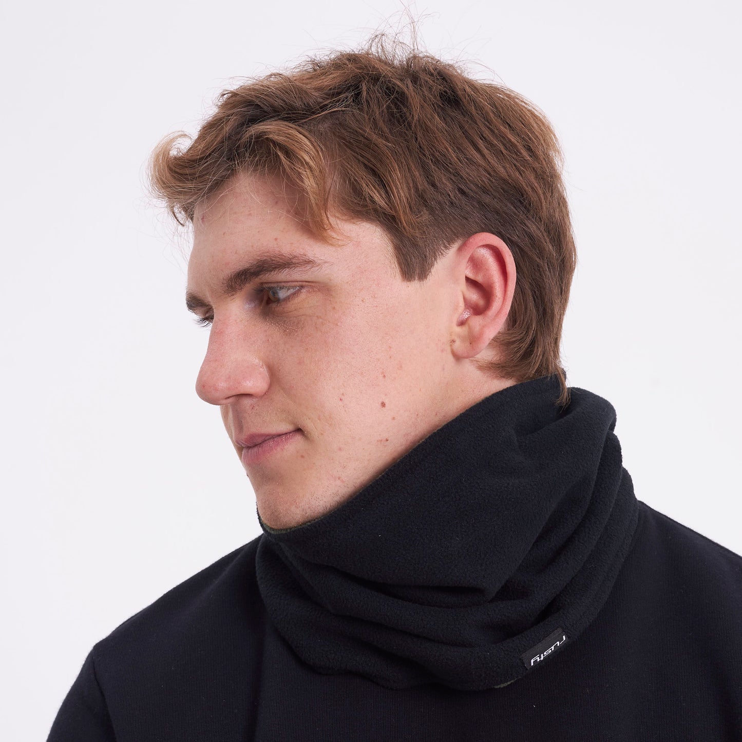 Bufanda Rusty Hooties Polar Scarf Black