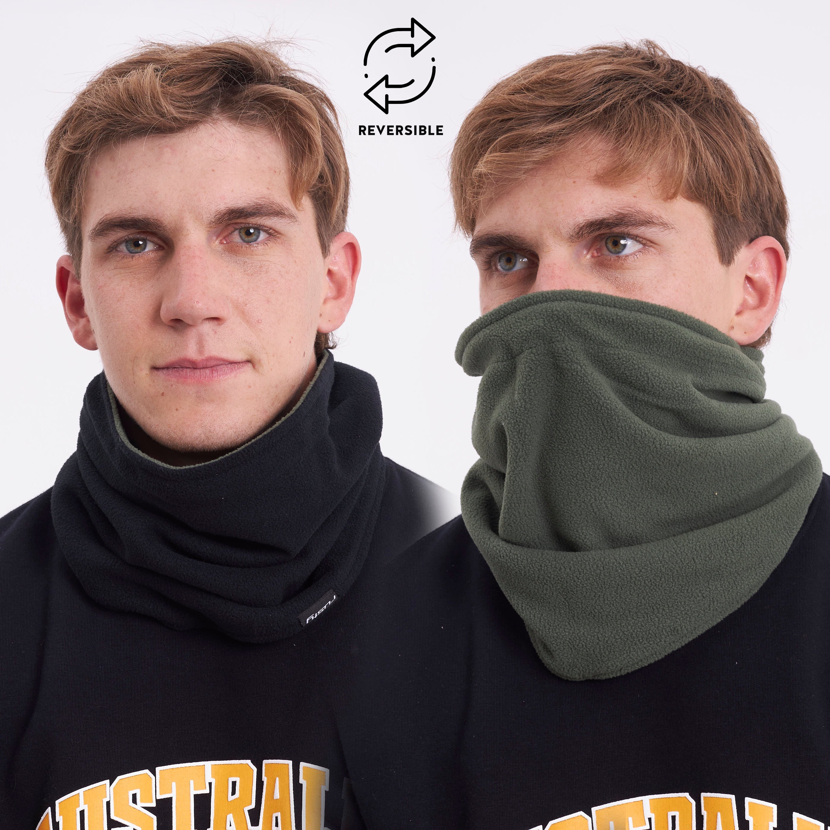 Bufanda Rusty Hooties Polar Scarf Black