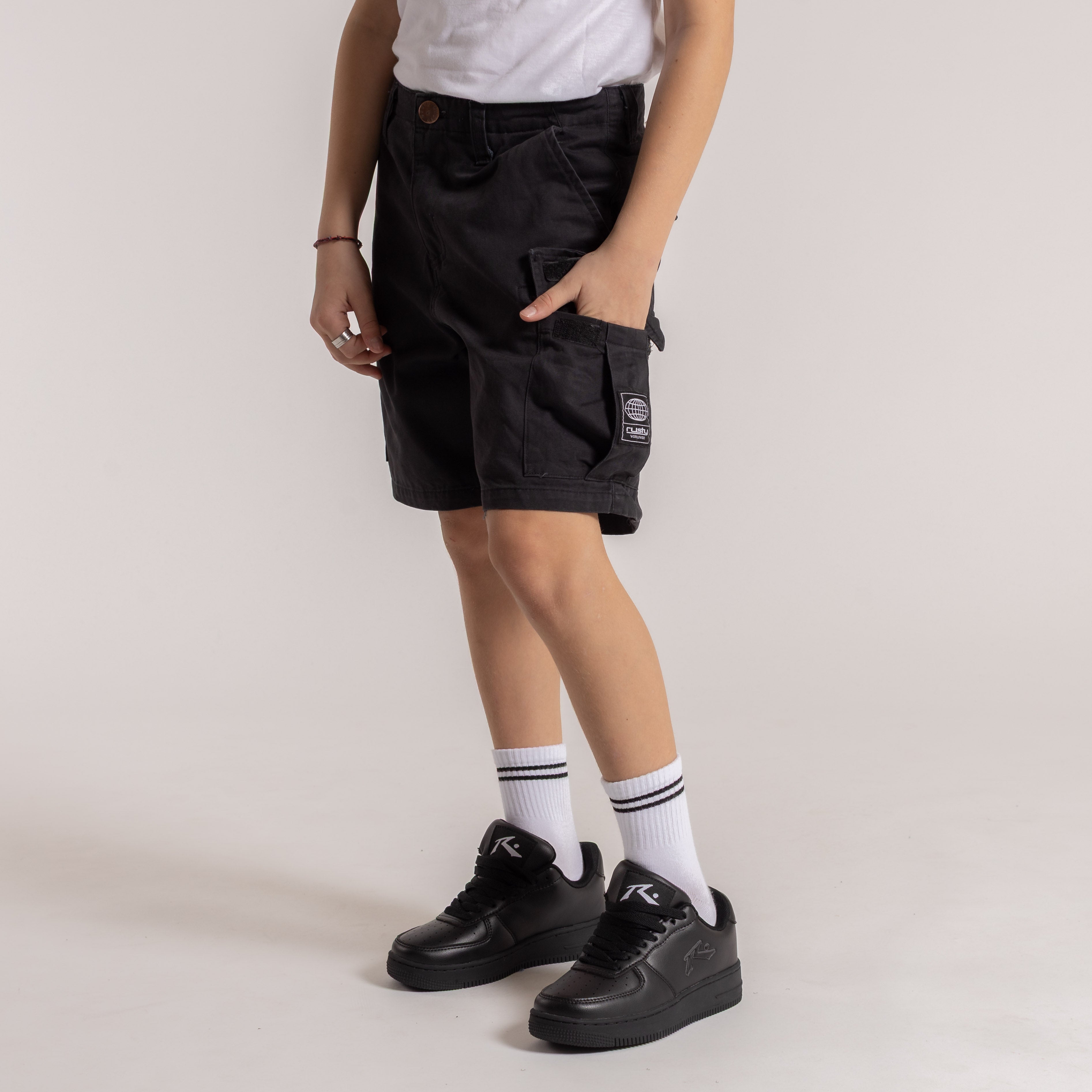 Bermuda Gabardina/Otros Rusty Rippa Charge Ws Jr Black