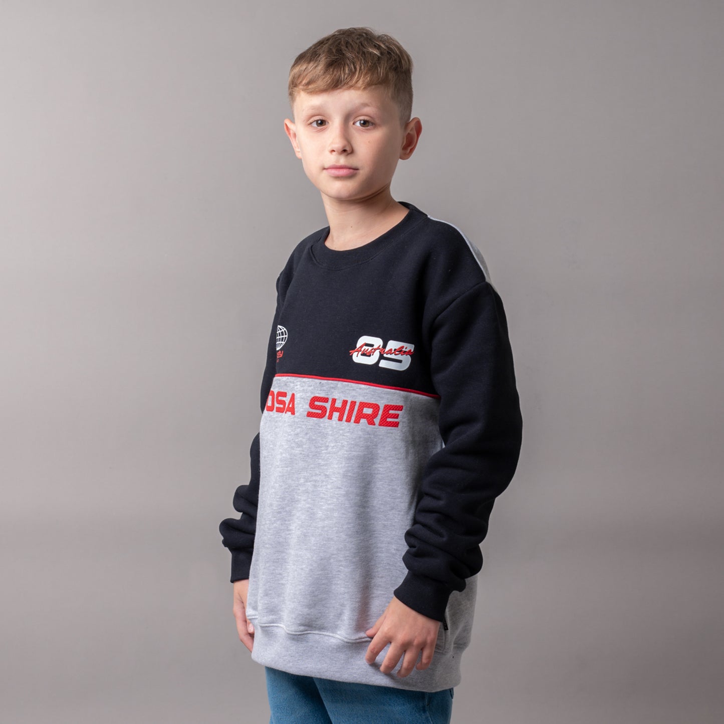 Buzo Rusty Speed Racer Crew Jr White Marle/Black