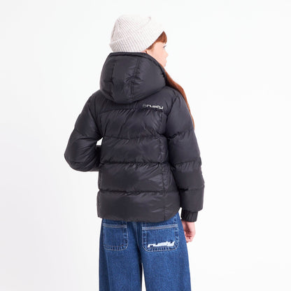 Campera Abrigo Rusty Shallow Puffer Coat Girls Black