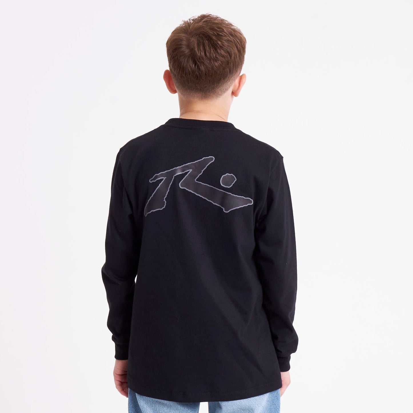 Remera Ml Rusty Competition 2.0 Ls Tee Jr Black/Black