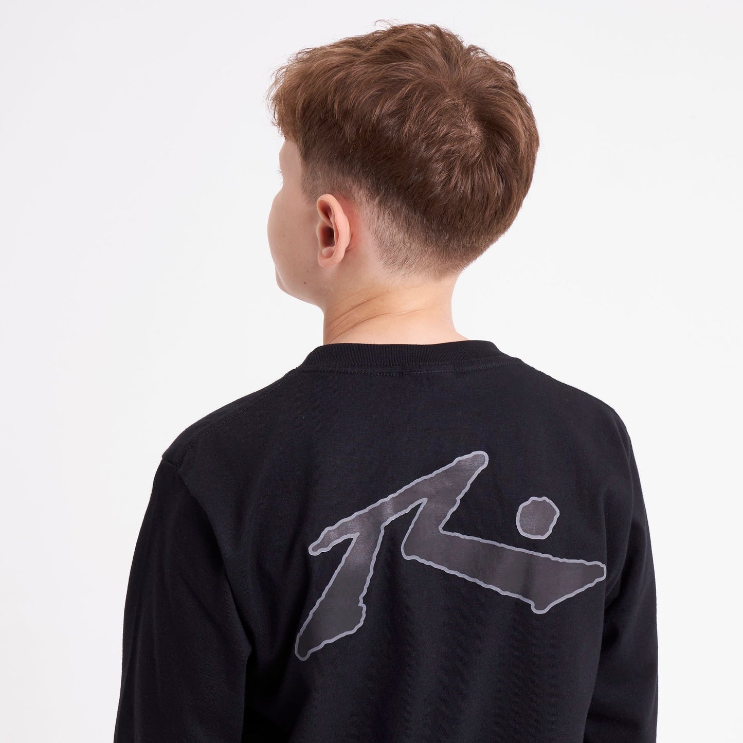 Remera Ml Rusty Competition 2.0 Ls Tee Jr Black/Black
