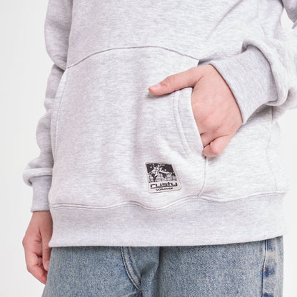 Buzo Rusty Australian 1/4 Zip Crew Jr White Marle