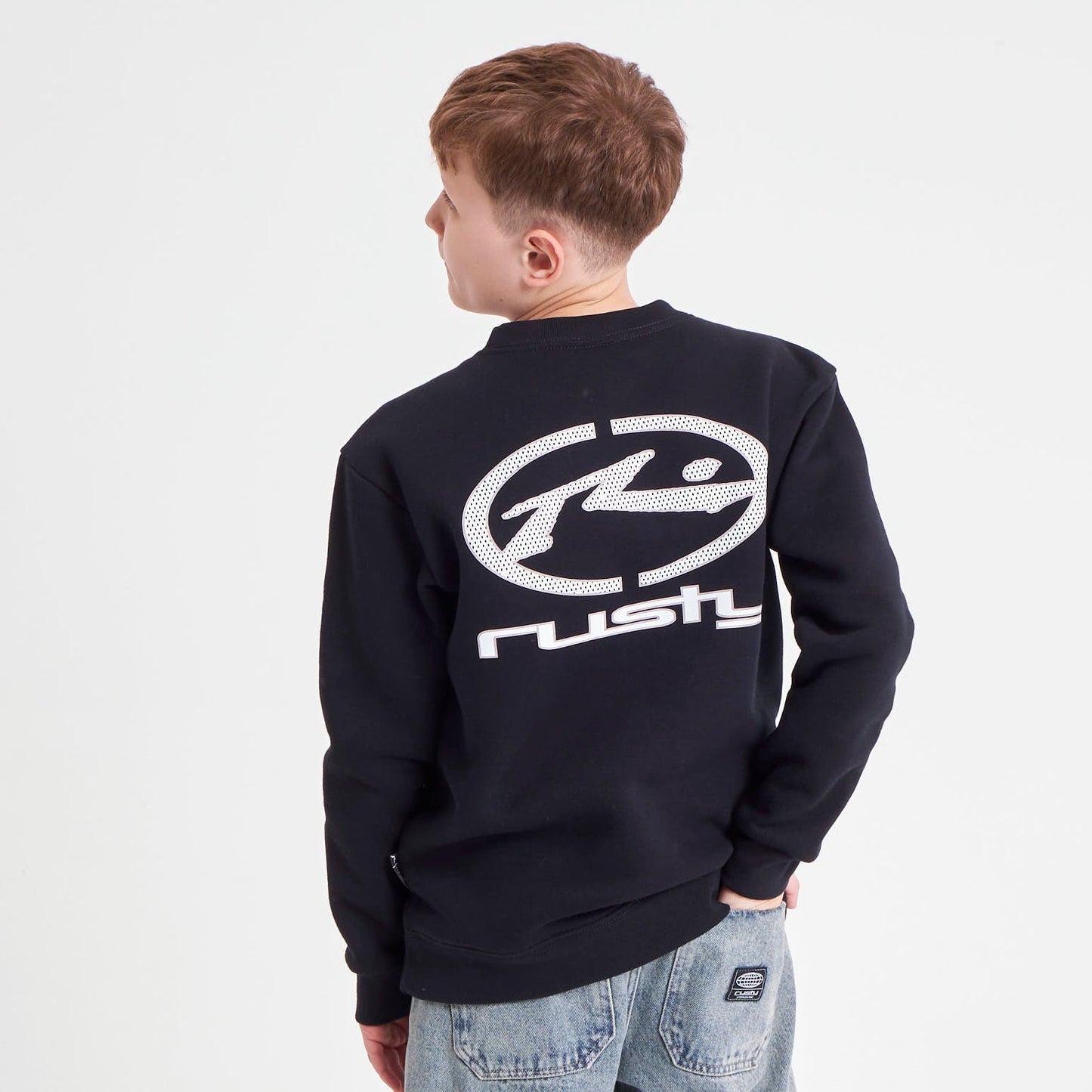 Buzo Rusty Turbo Serie 2 Crew Jr Black