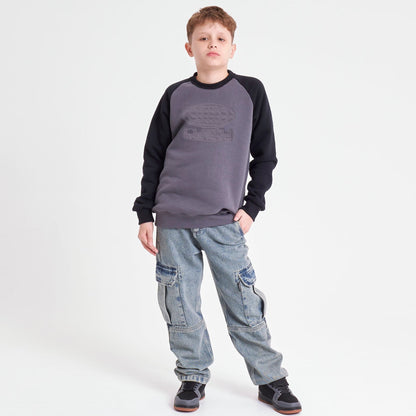 Buzo Rusty Elevax Crew Jr Black