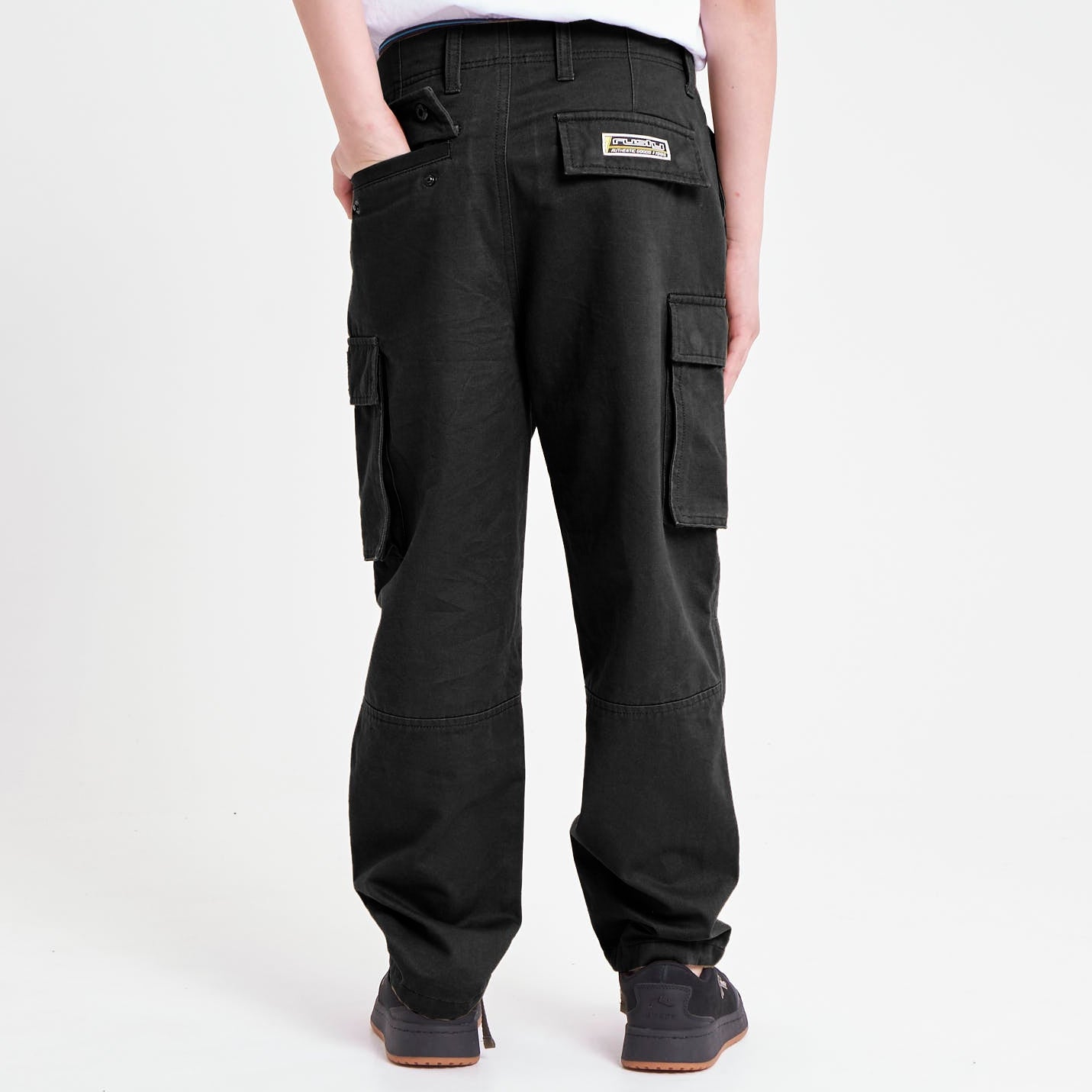 Pantalon Rusty Jonestown Twill Cargo Pant Jr Black