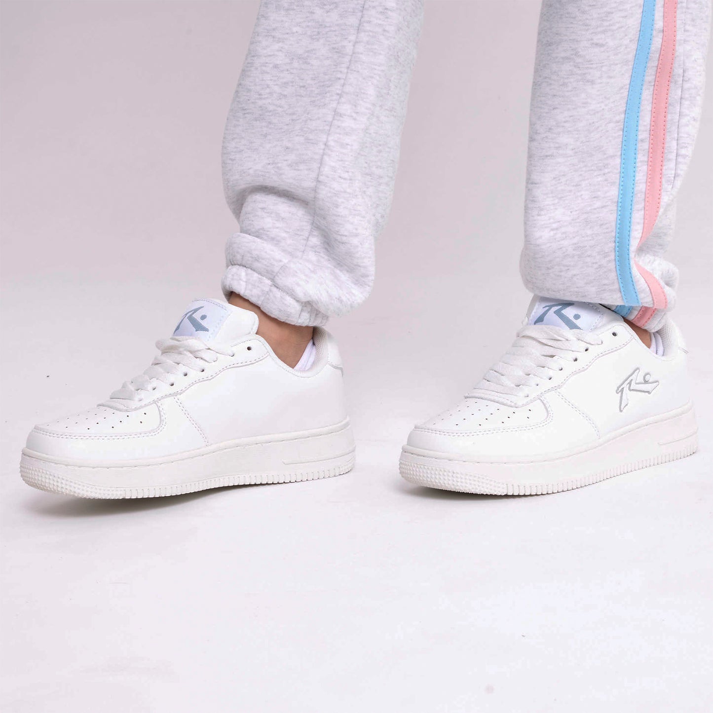 Jogging Rusty Girls Team Varsity Cuff Jogger Ecru Marle