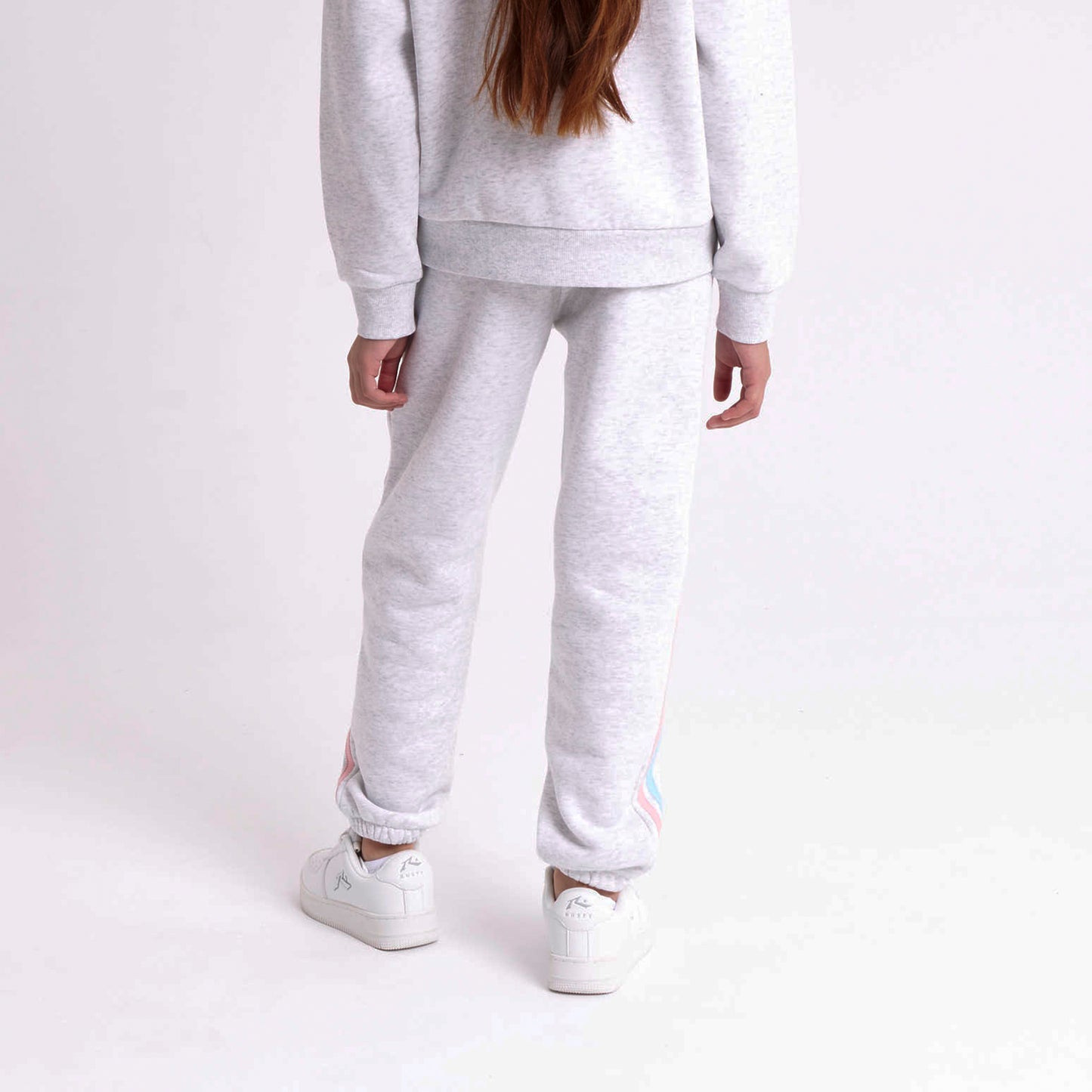 Jogging Rusty Girls Team Varsity Cuff Jogger Ecru Marle