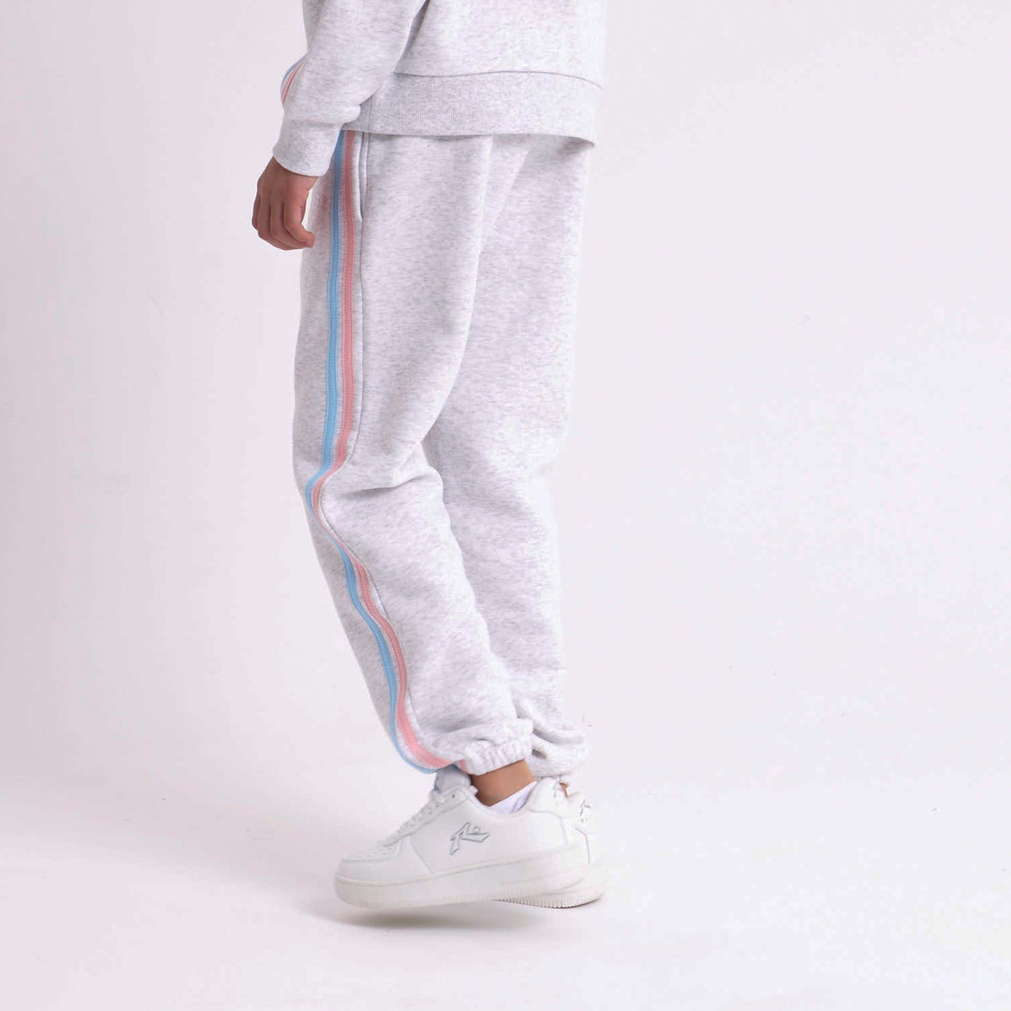 Jogging Rusty Girls Team Varsity Cuff Jogger Ecru Marle