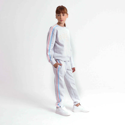 Jogging Rusty Girls Team Varsity Cuff Jogger Ecru Marle