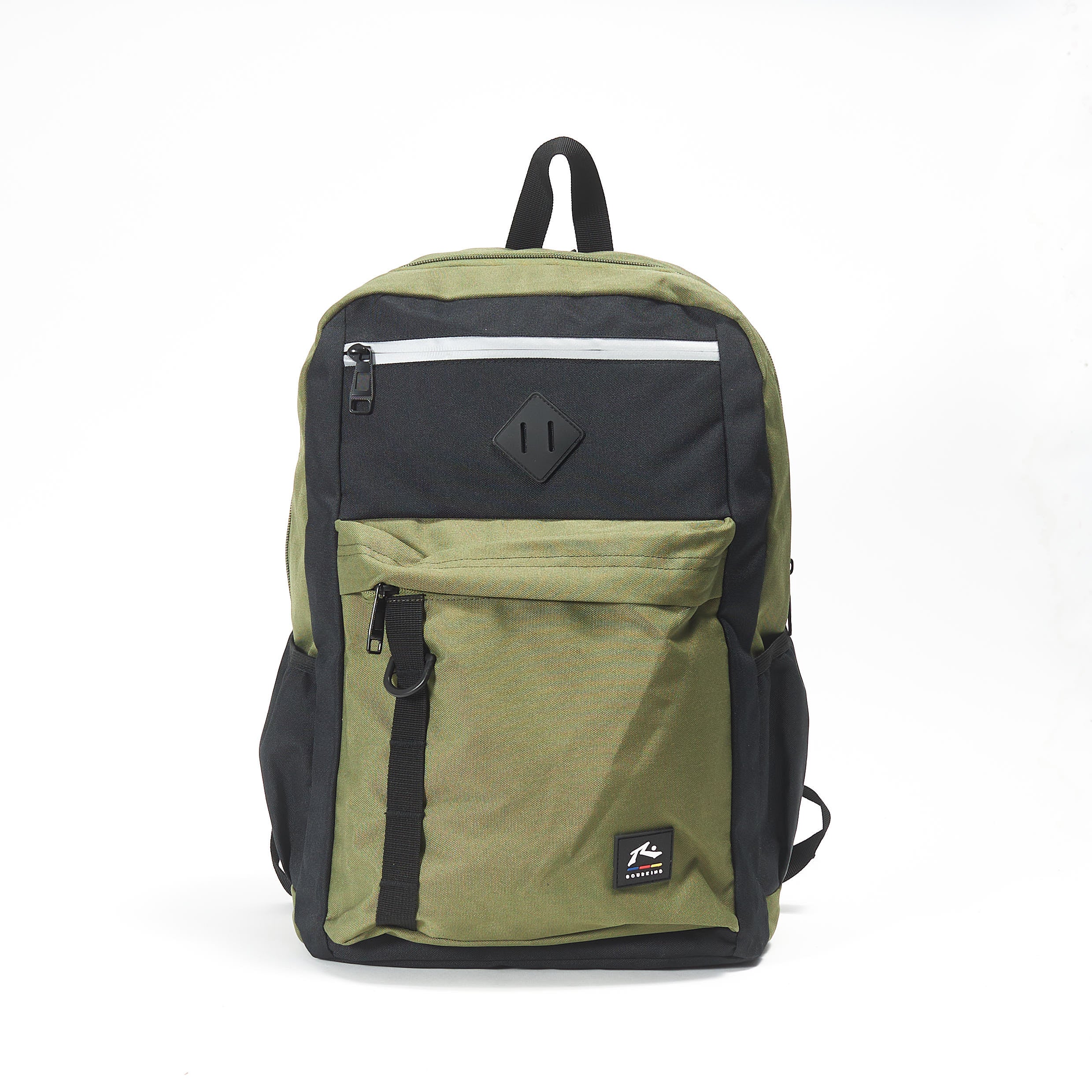 Mochila Rusty Creed Backpack Black/Army