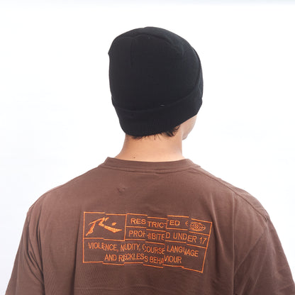 Gorro Lana Rusty Music Beanie Black