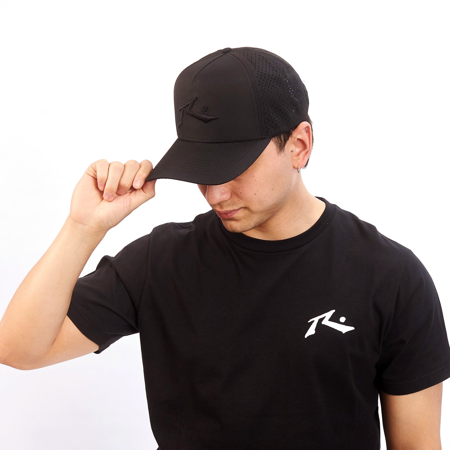 Gorra Rusty Anchor Man Trucker Negra 2