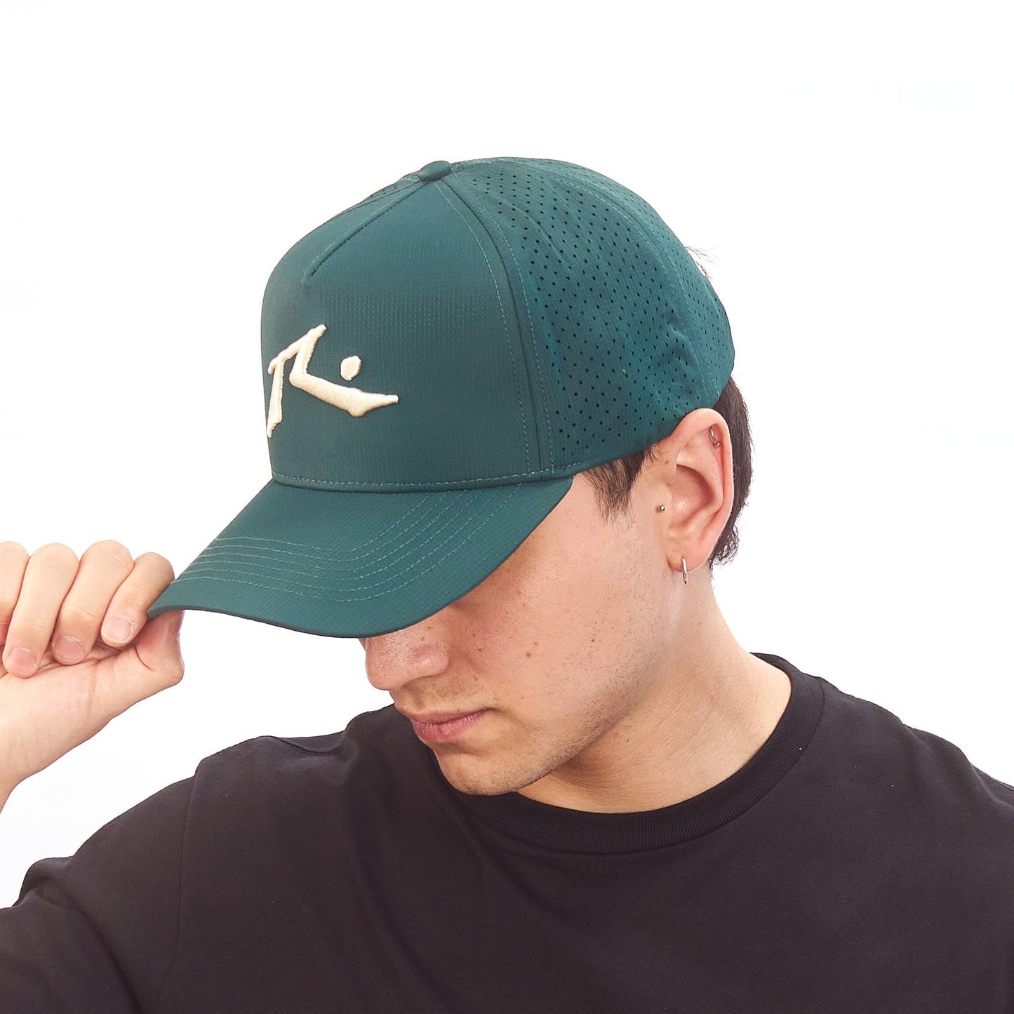 Gorra Rusty Anchor Man Cap Green Bug
