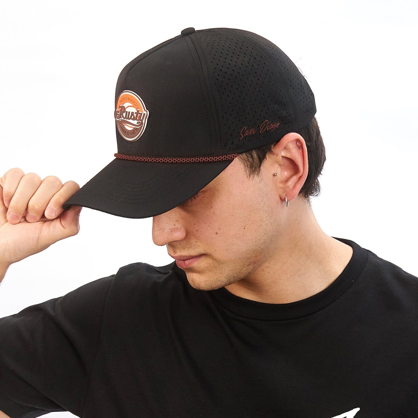 Gorra Rusty Los Padres Cap Black