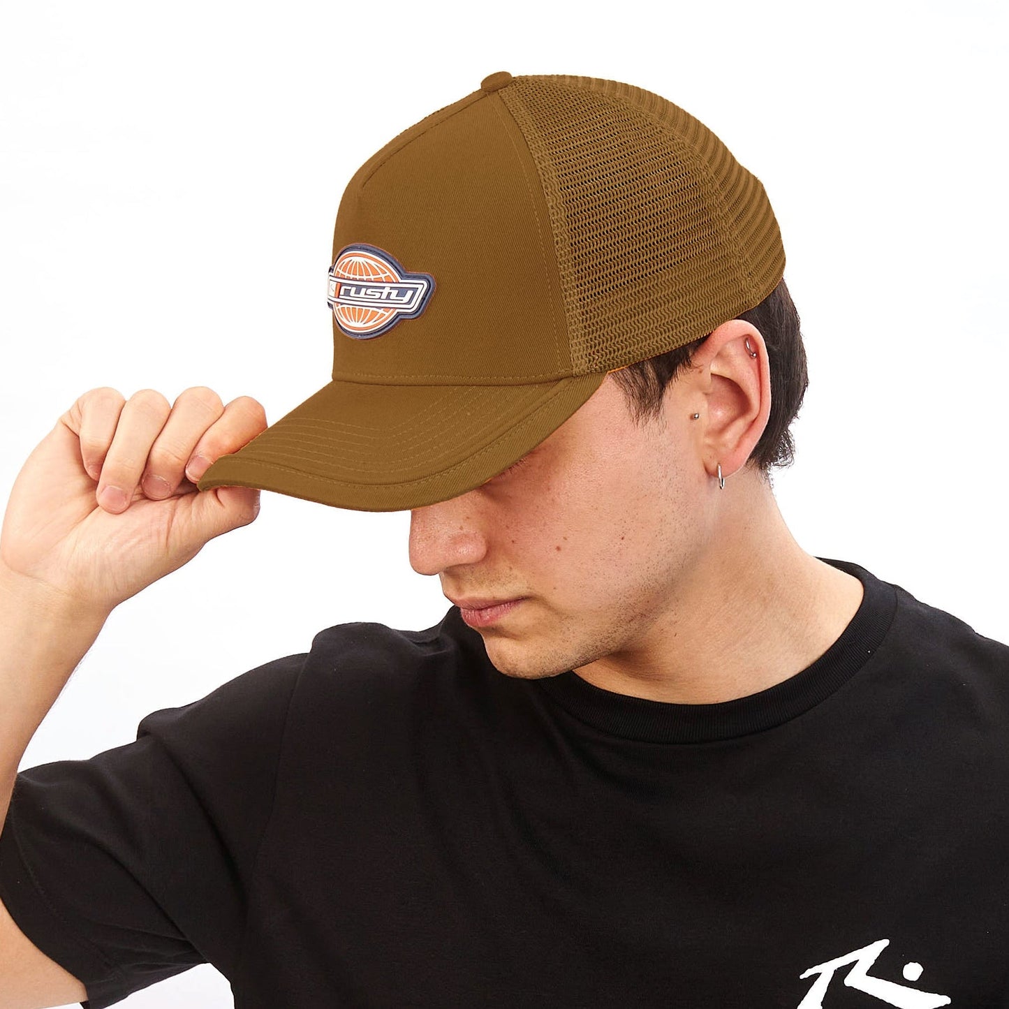 Gorra Rusty Kalopsia Trucker Cap Golden Brown