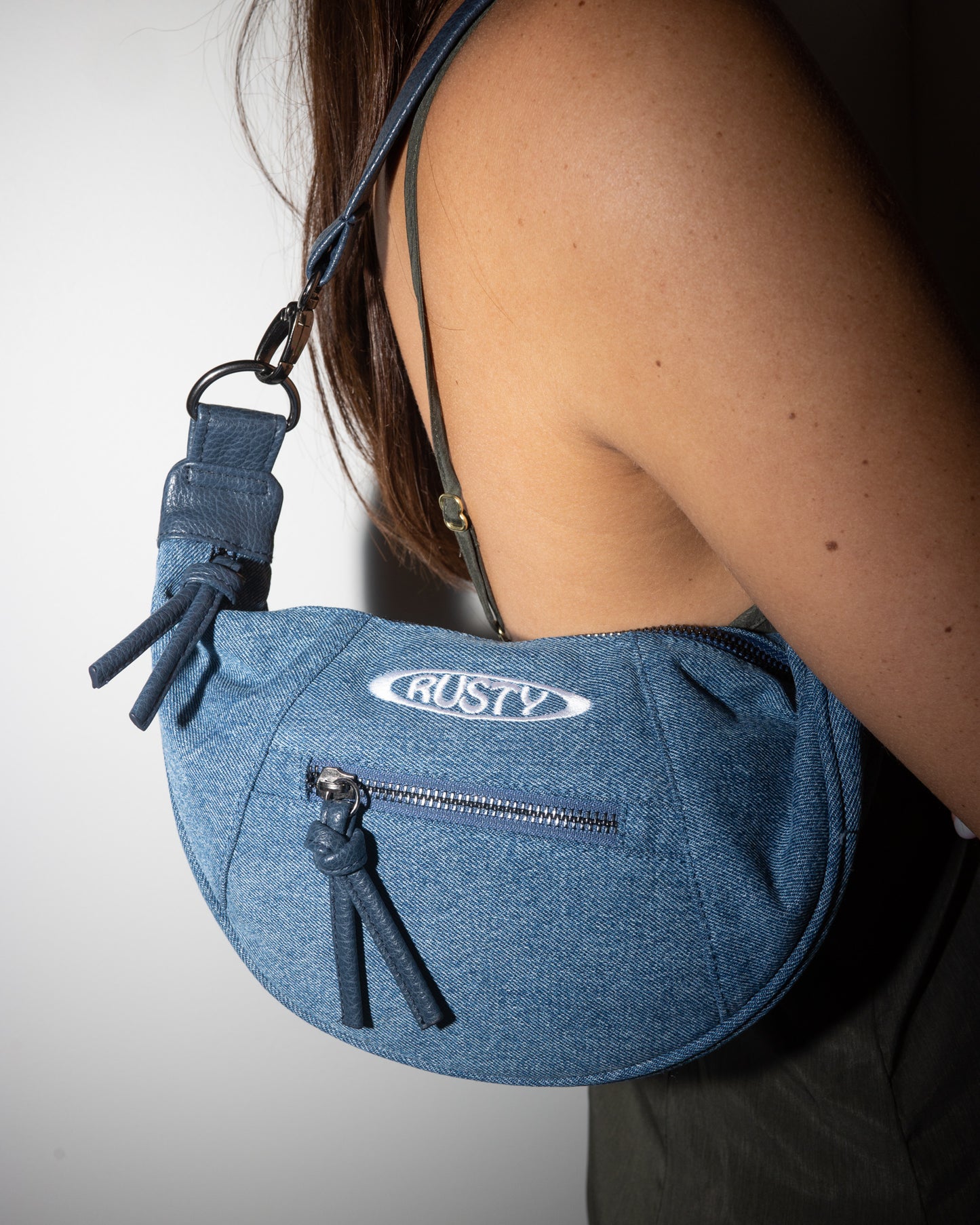 Bolso Rusty Forever Denim Side Bag* Sea Blue