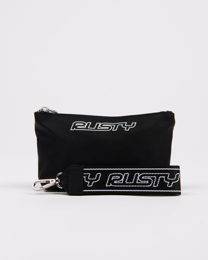 Billetera Rusty Hollaback Nylon Pouch* Black