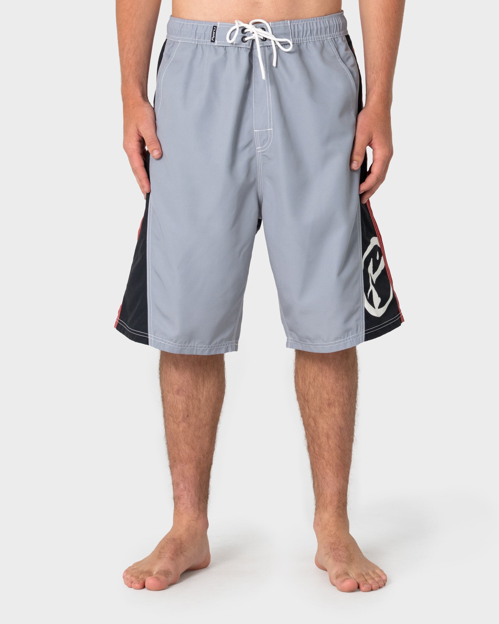 Boardshort Rusty Carnage Hybrid Waist Boardshort Stone Grey